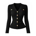Noir Luxe Cardigan